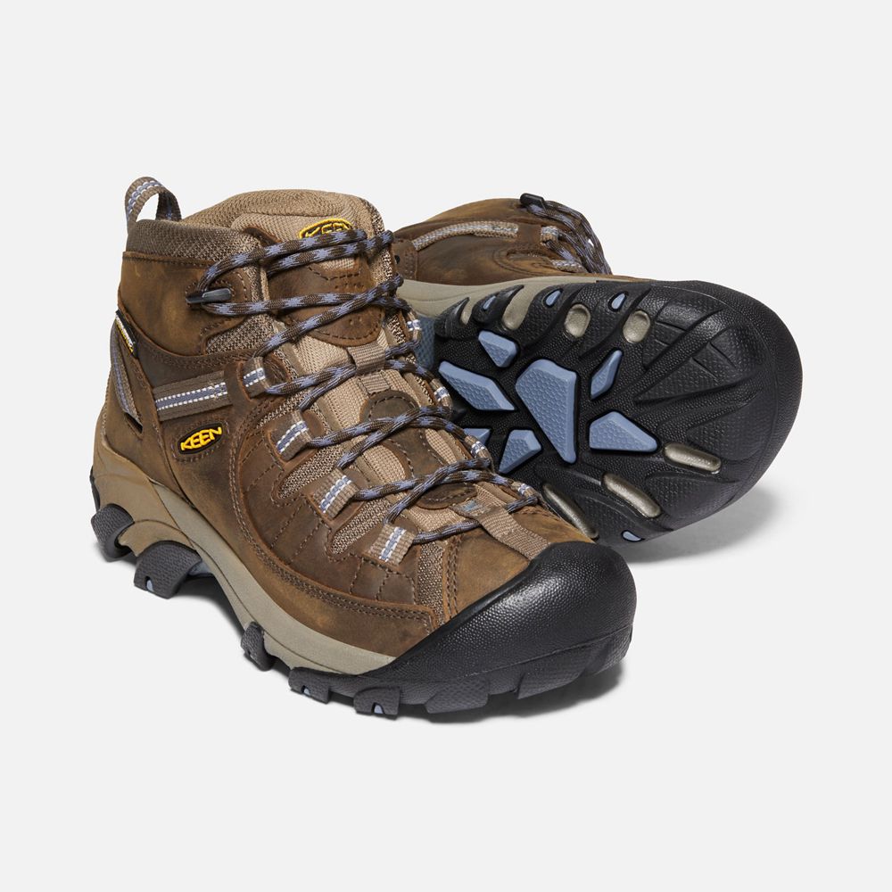 Keen Laarzen Dames Bruin - Targhee Ii Waterproof Mid - 68573-KOWE